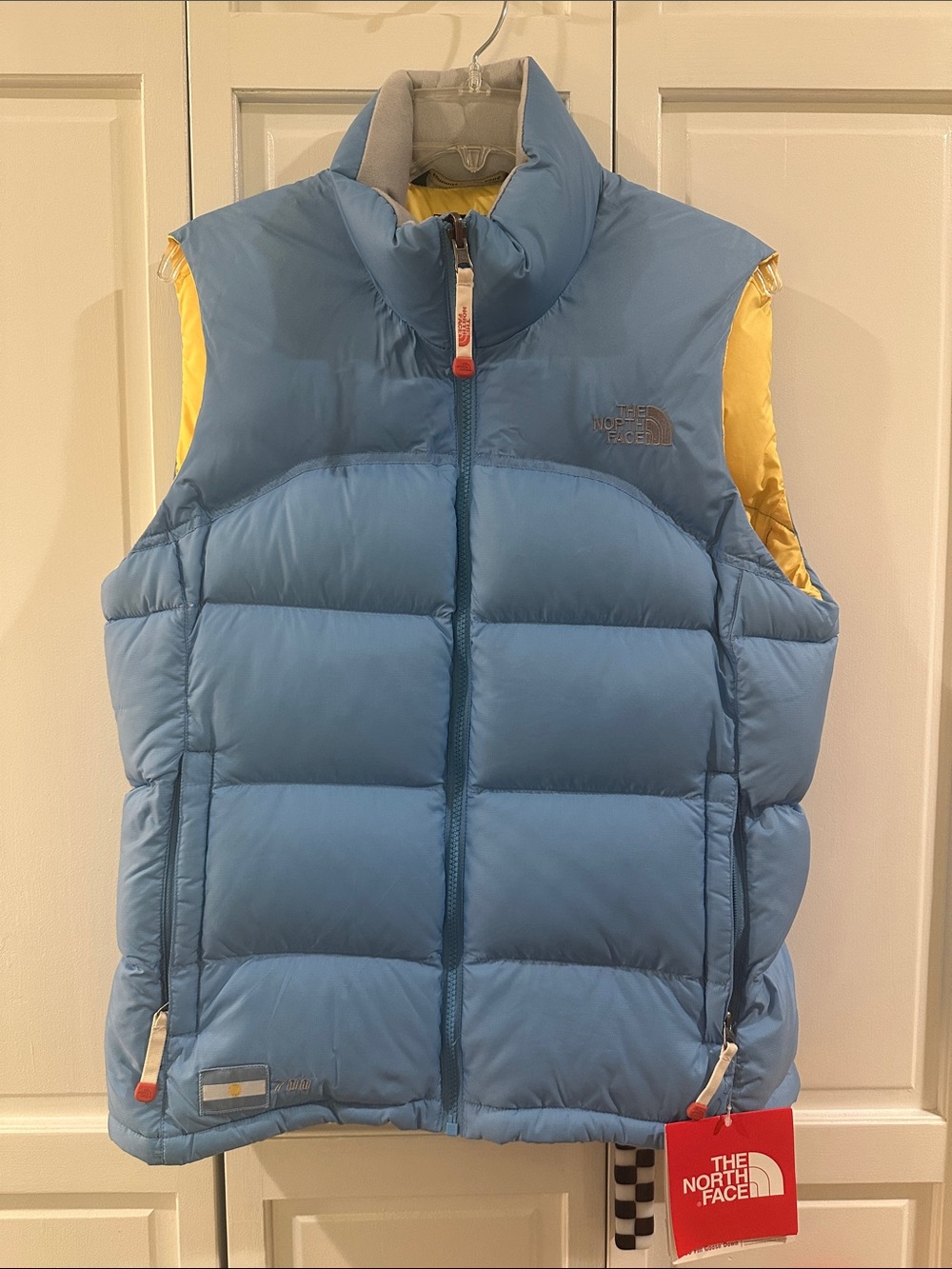 Vintage North Face 7 Summits Project (2006) Nuptse Down Vest with tags, Size M